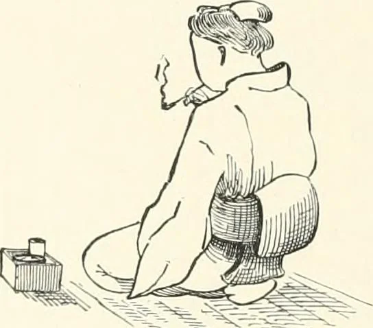 An illustration from Japanese homes and their surroundings, 1895, leaf 159