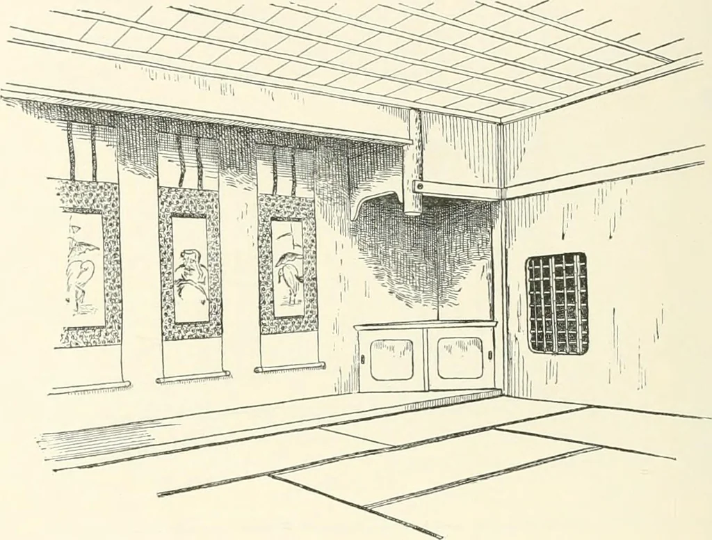 An illustration from Japanese homes and their surroundings, 1895, leaf 177