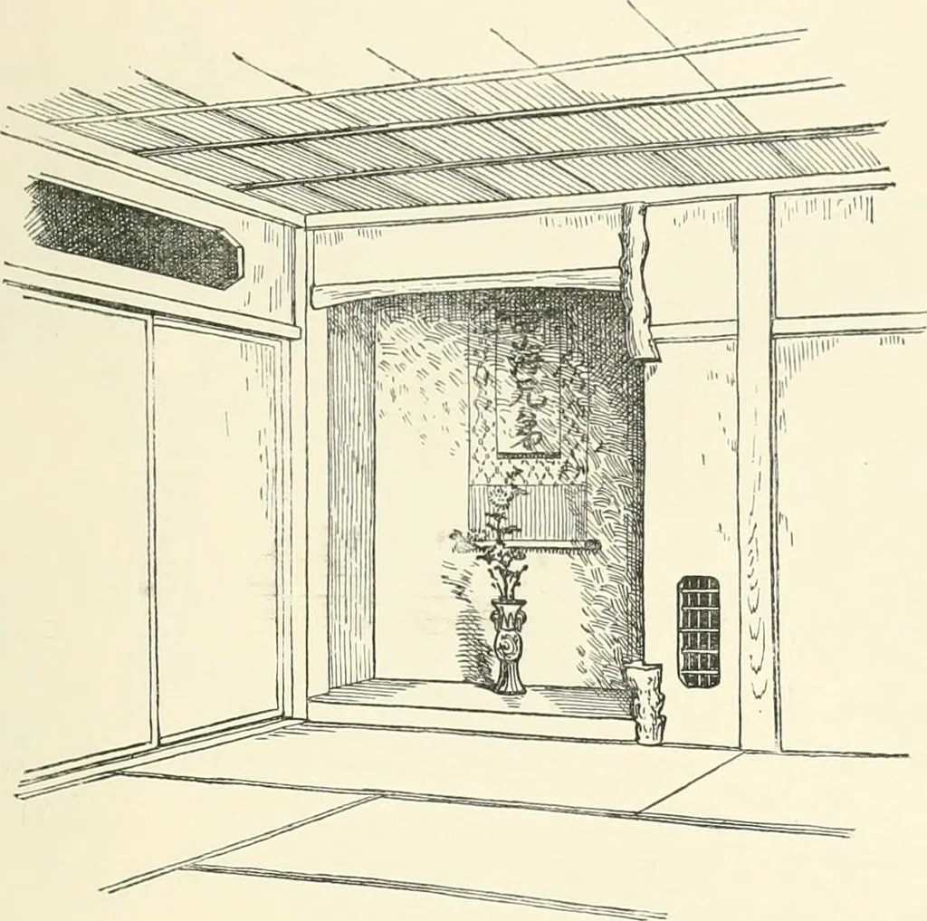 An illustration from Japanese homes and their surroundings, 1895, leaf 178