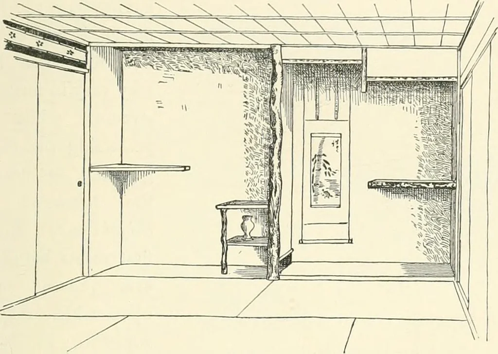 An illustration from Japanese homes and their surroundings, 1895, leaf 182