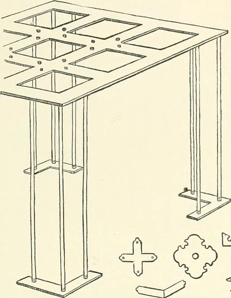 An illustration from Japanese homes and their surroundings, 1895, leaf 196