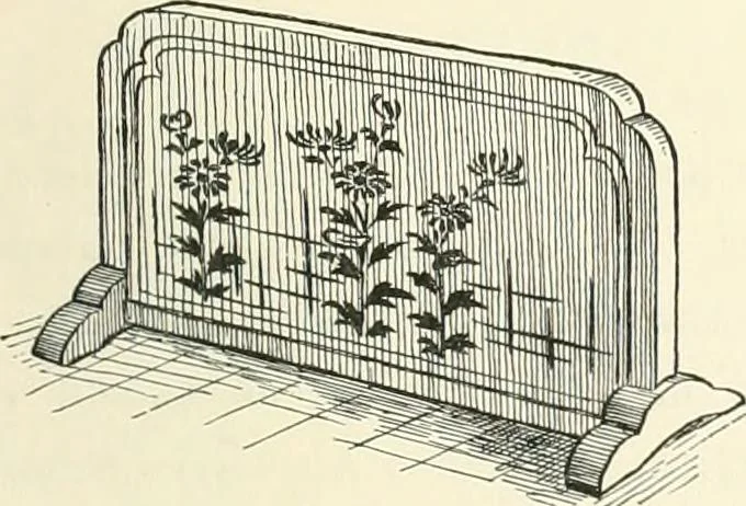 An illustration from Japanese homes and their surroundings, 1895, leaf 216