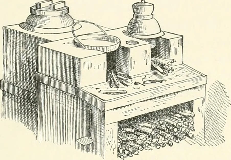 An illustration from Japanese homes and their surroundings, 1895, leaf 222