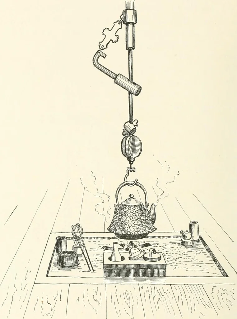 An illustration from Japanese homes and their surroundings, 1895, leaf 229