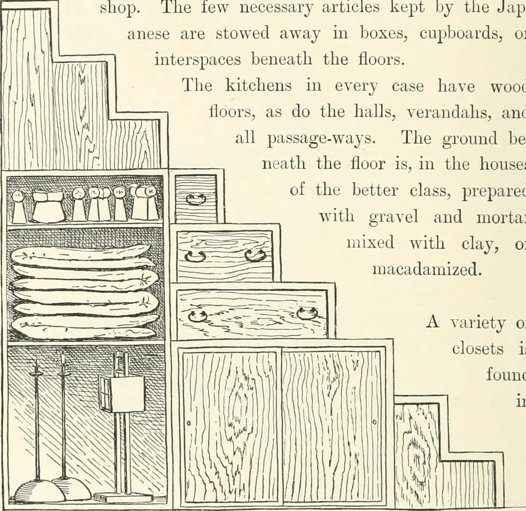 An illustration from Japanese homes and their surroundings, 1895, leaf 231