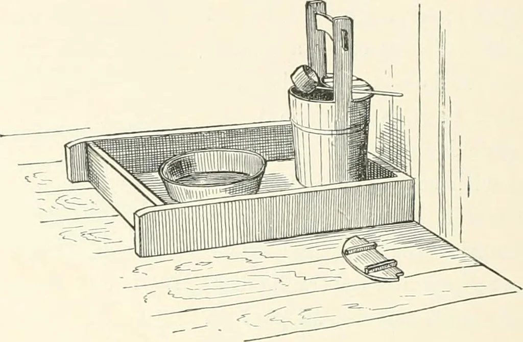 An illustration from Japanese homes and their surroundings, 1895, leaf 241