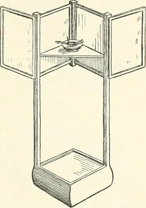 An illustration from Japanese homes and their surroundings, 1895, leaf 256