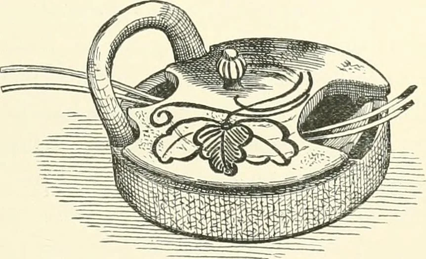 An illustration from Japanese homes and their surroundings, 1895, leaf 258