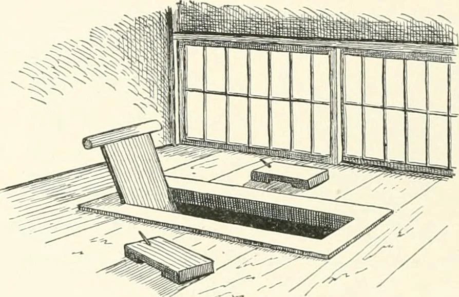 An illustration from Japanese homes and their surroundings, 1895, leaf 263