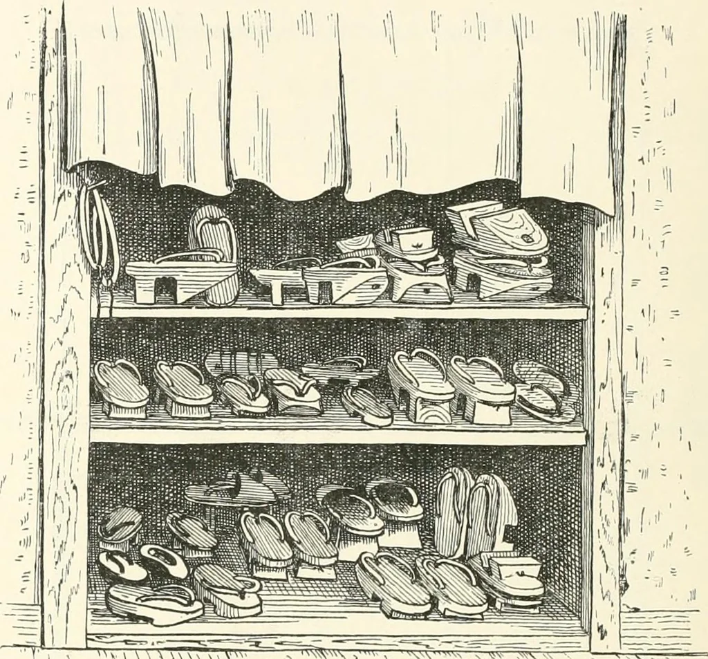 An illustration from Japanese homes and their surroundings, 1895, leaf 273