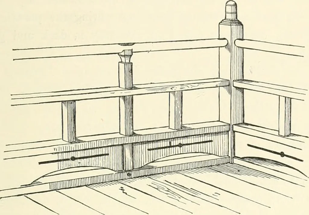 An illustration from Japanese homes and their surroundings, 1895, leaf 282
