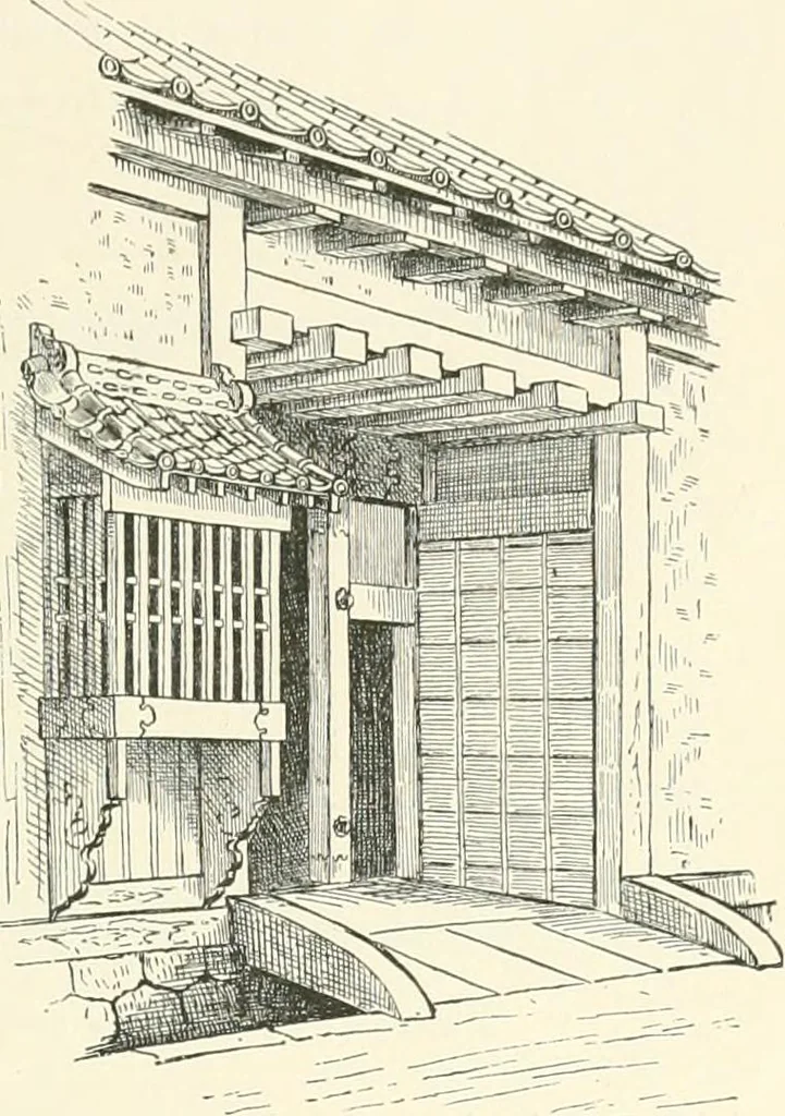 An illustration from Japanese homes and their surroundings, 1895, leaf 292
