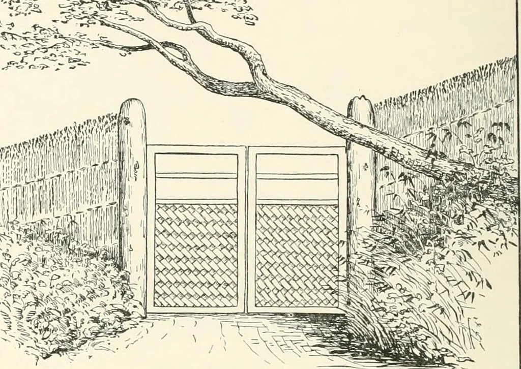 An illustration from Japanese homes and their surroundings, 1895, leaf 301