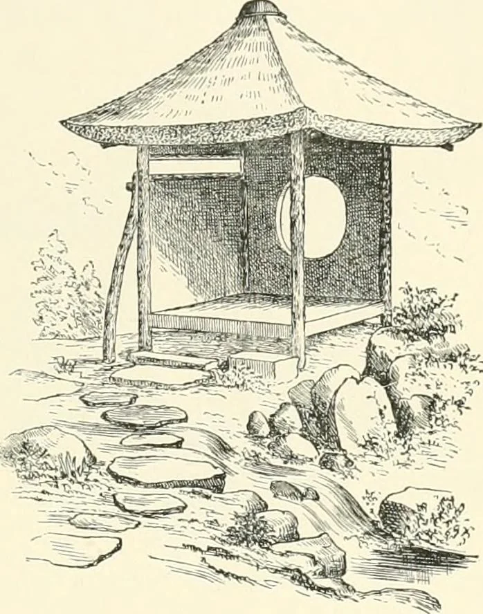 An illustration from Japanese homes and their surroundings, 1895, leaf 316