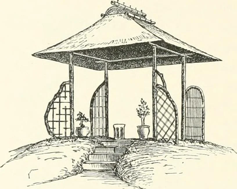 An illustration from Japanese homes and their surroundings, 1895, leaf 317
