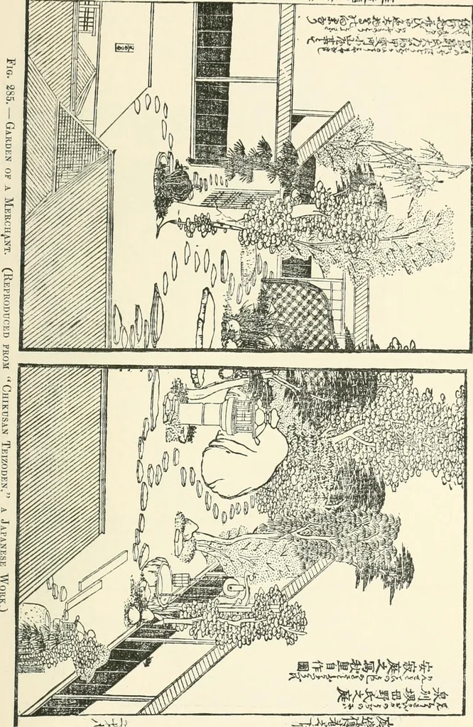 An illustration from Japanese homes and their surroundings, 1895, leaf 328