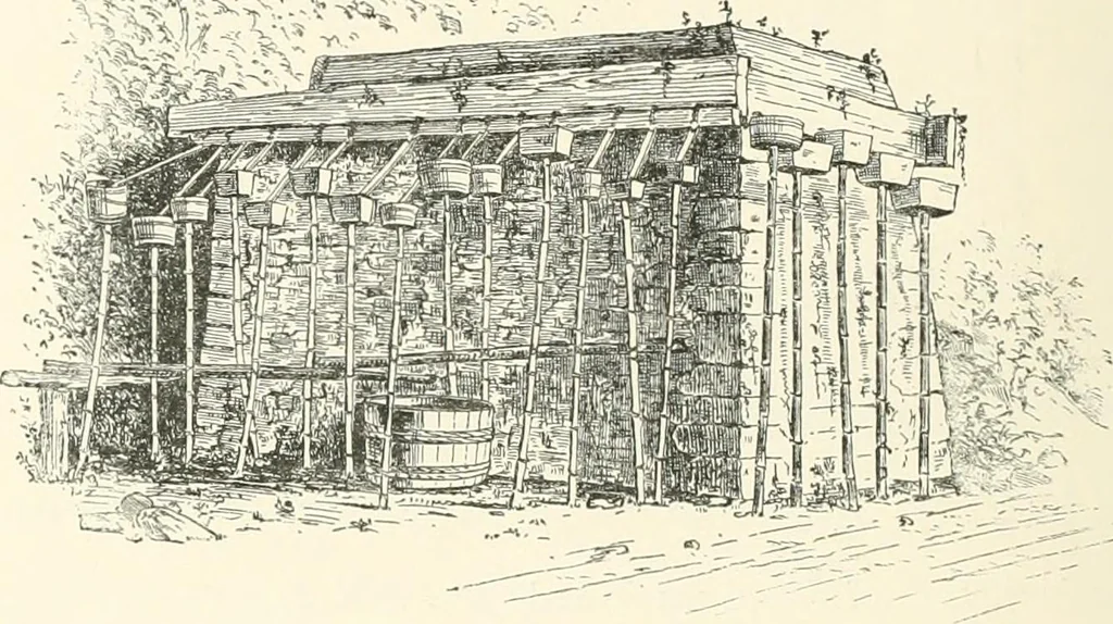 An illustration from Japanese homes and their surroundings, 1895, leaf 335