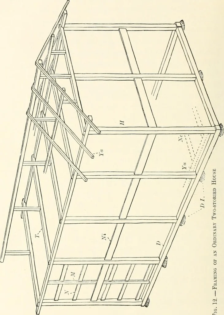 An illustration from Japanese homes and their surroundings, 1895, leaf 57