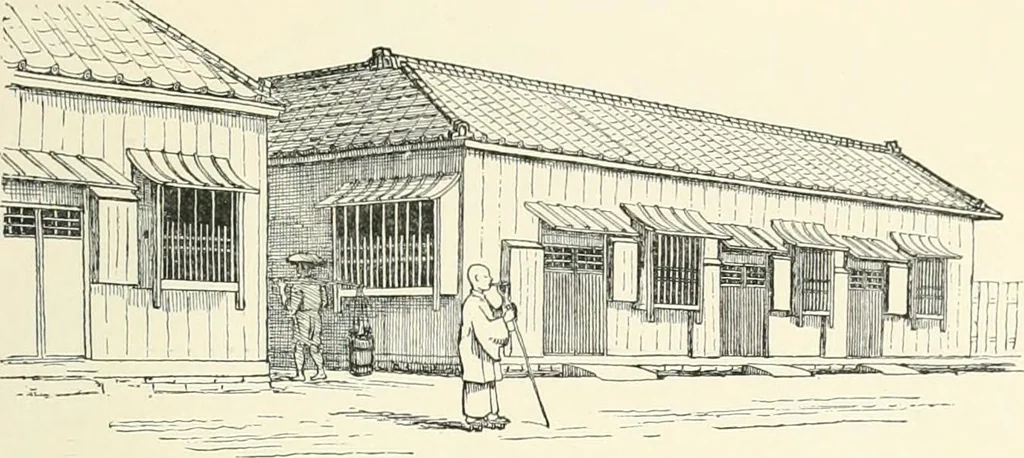 An illustration from Japanese homes and their surroundings, 1895, leaf 88