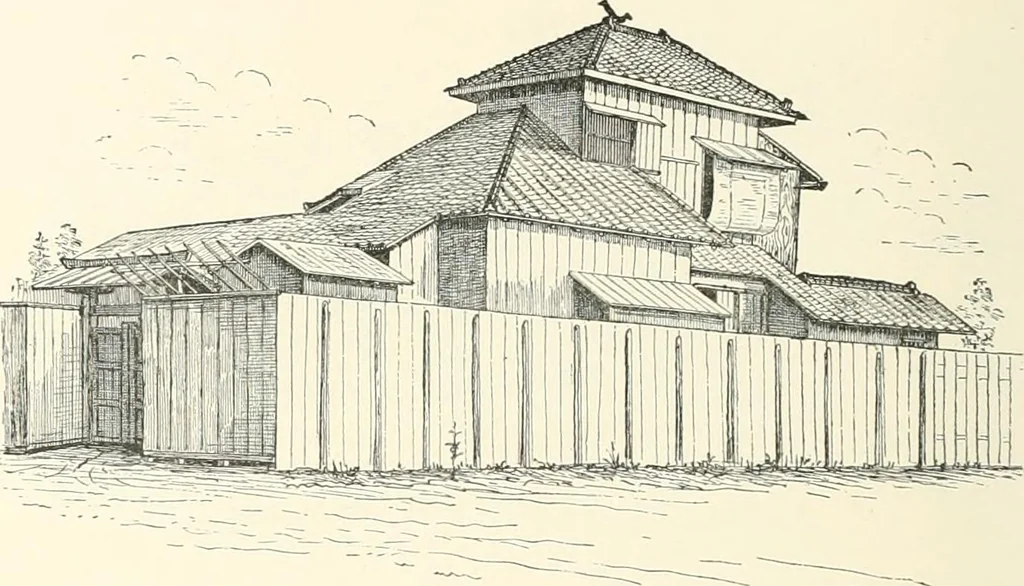 An illustration from Japanese homes and their surroundings, 1895, leaf 89