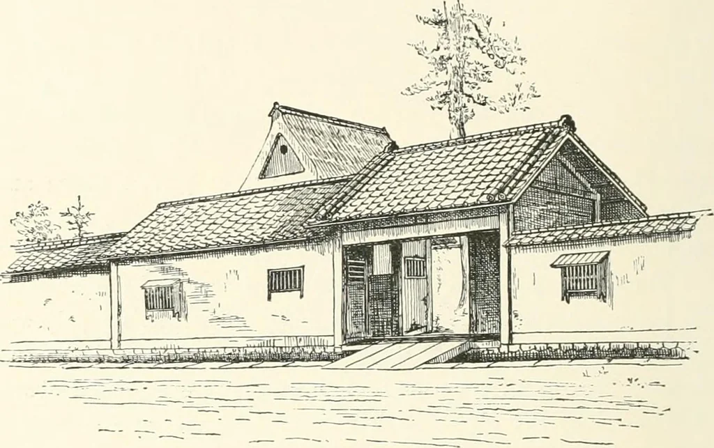 An illustration from Japanese homes and their surroundings, 1895, leaf 99