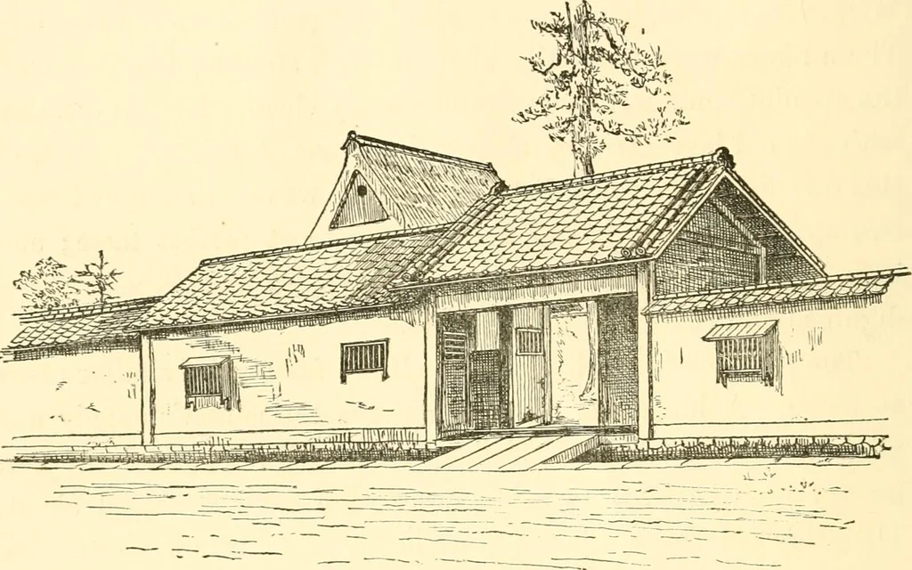 An illustration from Japanese homes and their surroundings, 1885, leaf 103