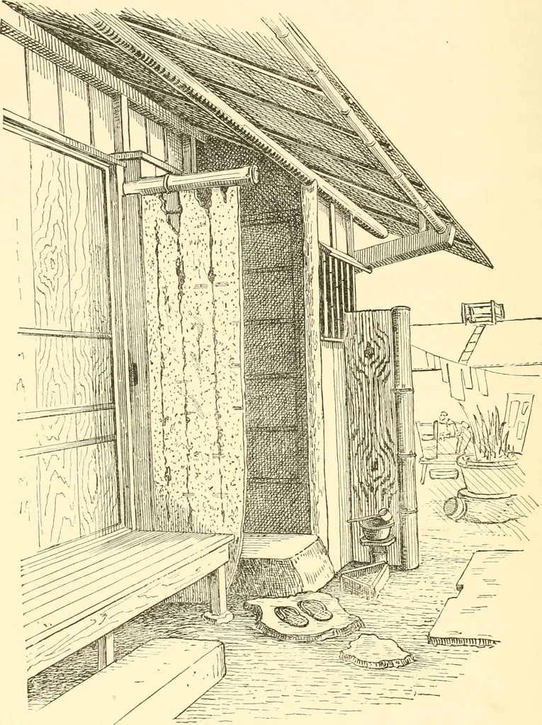 An illustration from Japanese homes and their surroundings, 1885, leaf 107