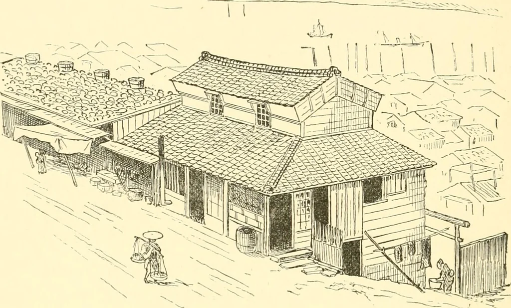 An illustration from Japanese homes and their surroundings, 1885, leaf 115