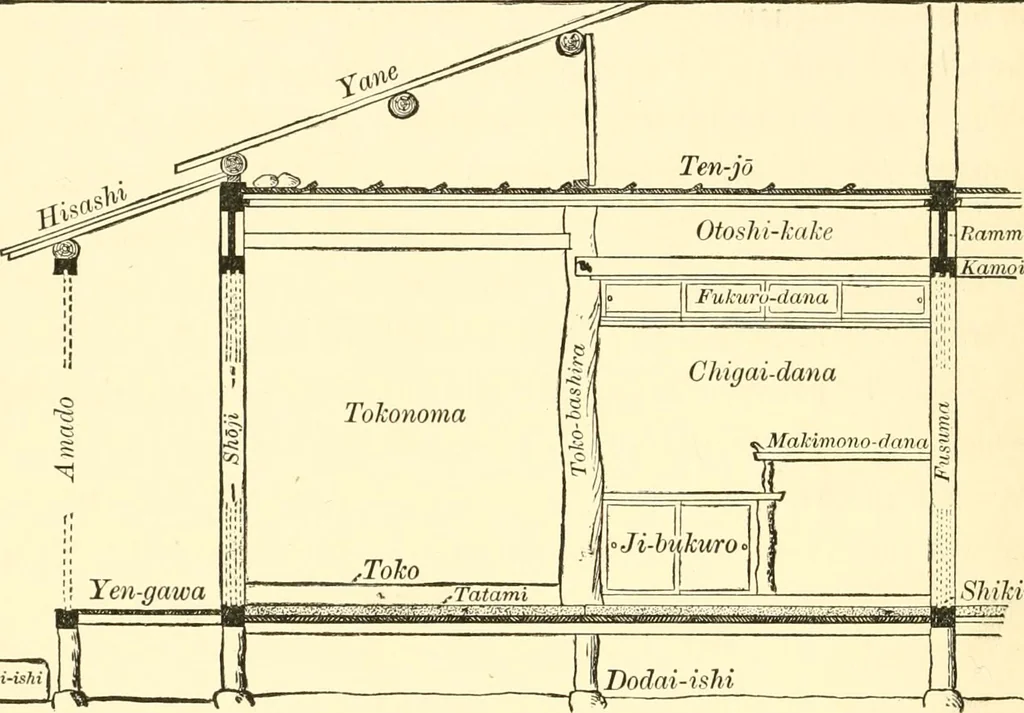 An illustration from Japanese homes and their surroundings, 1885, leaf 165