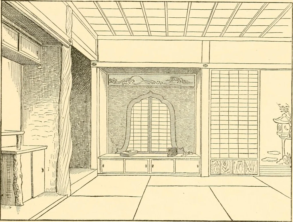 An illustration from Japanese homes and their surroundings, 1885, leaf 180
