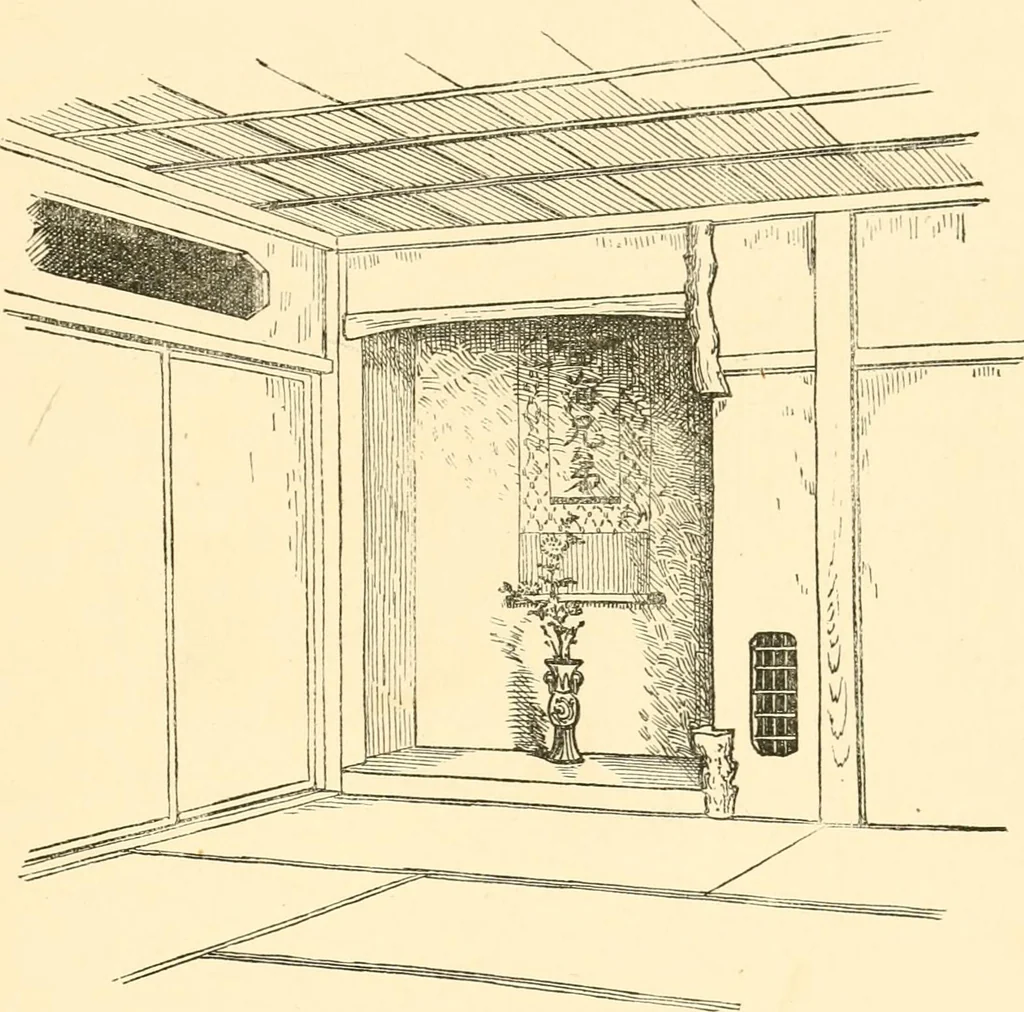An illustration from Japanese homes and their surroundings, 1885, leaf 182