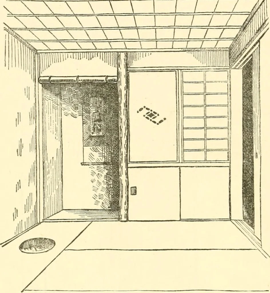 An illustration from Japanese homes and their surroundings, 1885, leaf 193