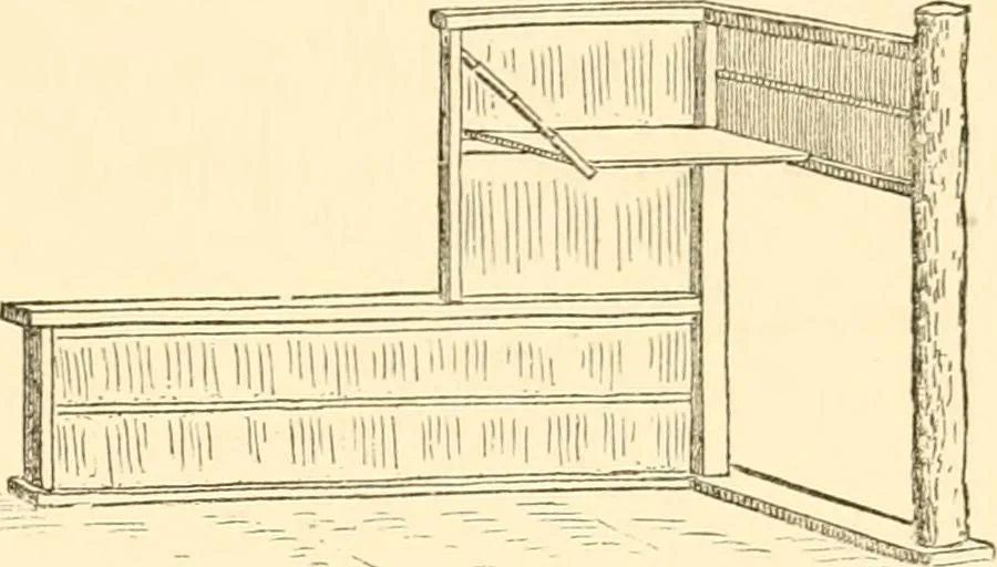 An illustration from Japanese homes and their surroundings, 1885, leaf 220
