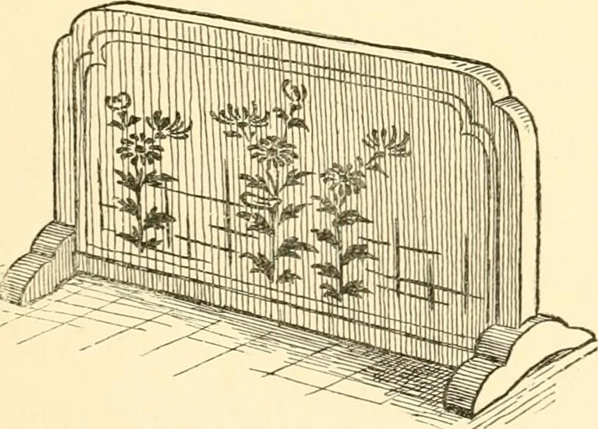 An illustration from Japanese homes and their surroundings, 1885, leaf 220