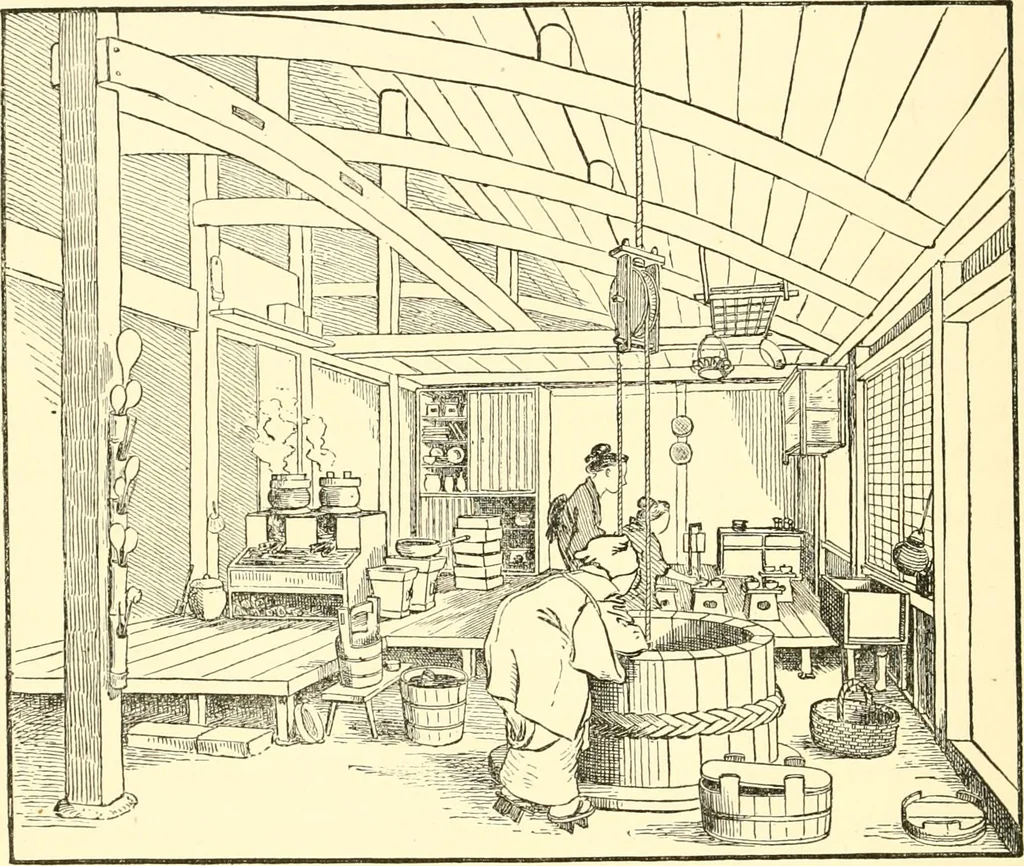 An illustration from Japanese homes and their surroundings, 1885, leaf 225