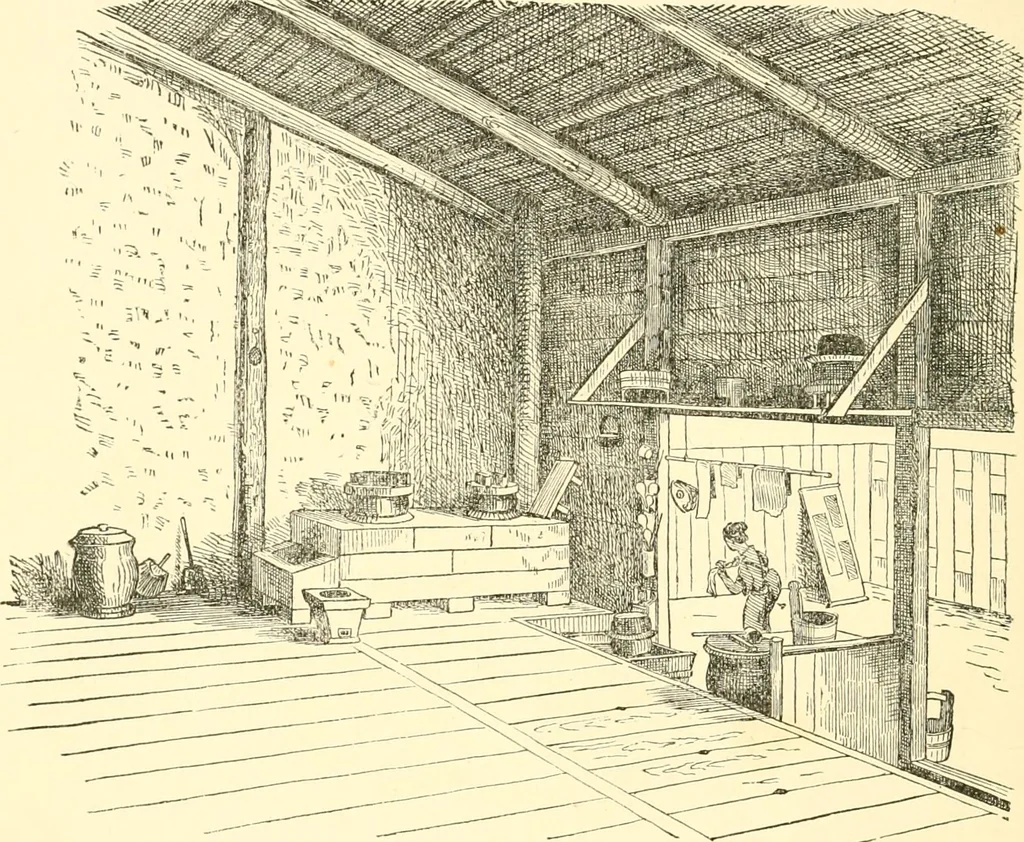 An illustration from Japanese homes and their surroundings, 1885, leaf 229