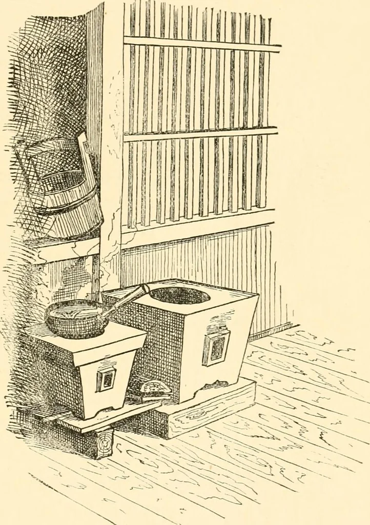An illustration from Japanese homes and their surroundings, 1885, leaf 230