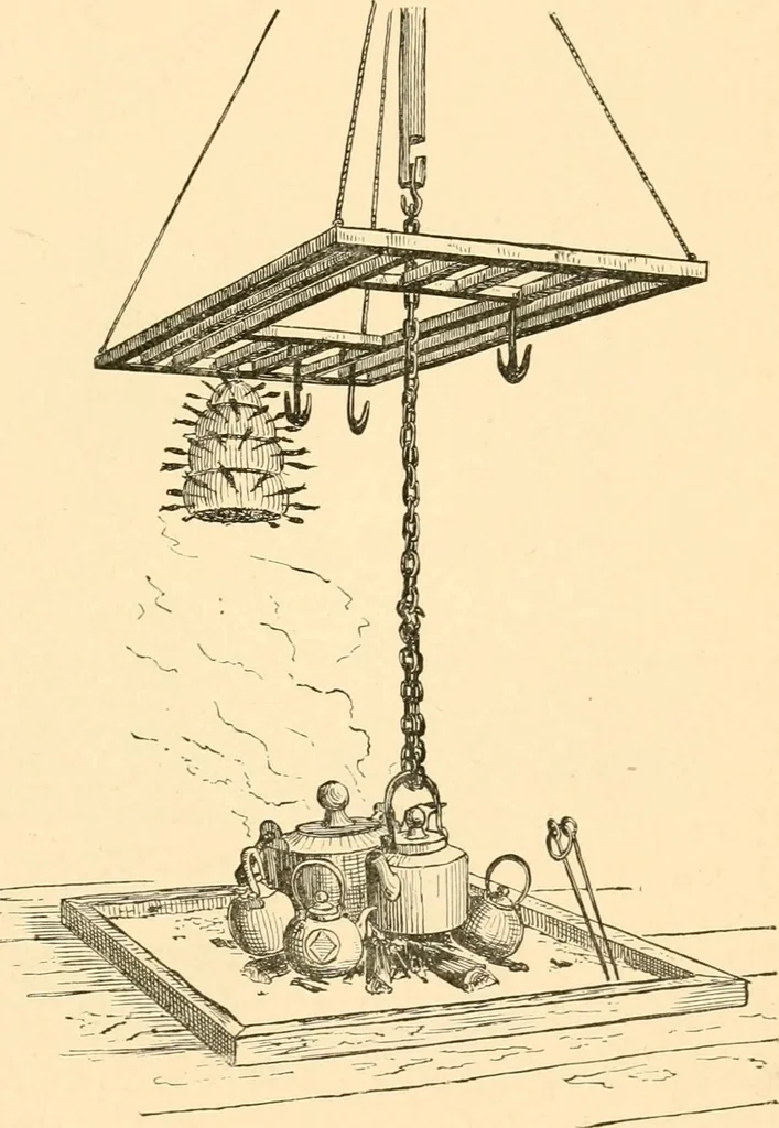 An illustration from Japanese homes and their surroundings, 1885, leaf 232