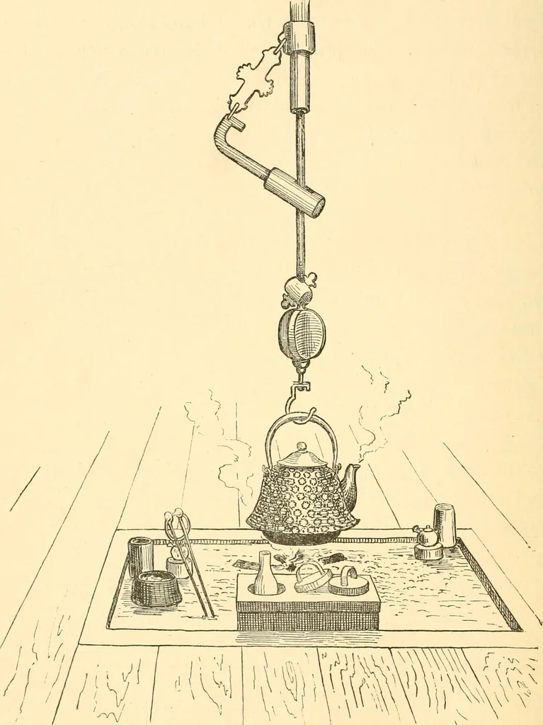 An illustration from Japanese homes and their surroundings, 1885, leaf 233