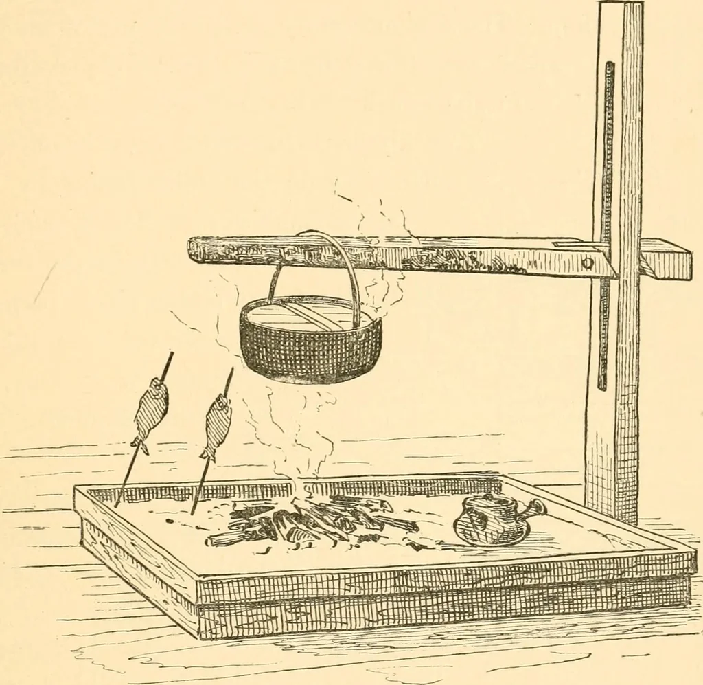 An illustration from Japanese homes and their surroundings, 1885, leaf 234