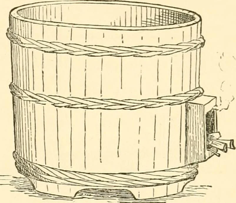 An illustration from Japanese homes and their surroundings, 1885, leaf 242
