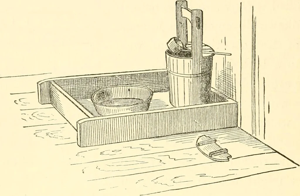 An illustration from Japanese homes and their surroundings, 1885, leaf 245
