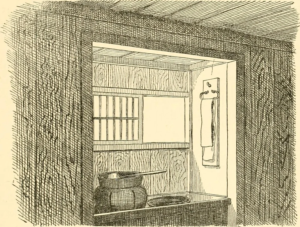 An illustration from Japanese homes and their surroundings, 1885, leaf 246