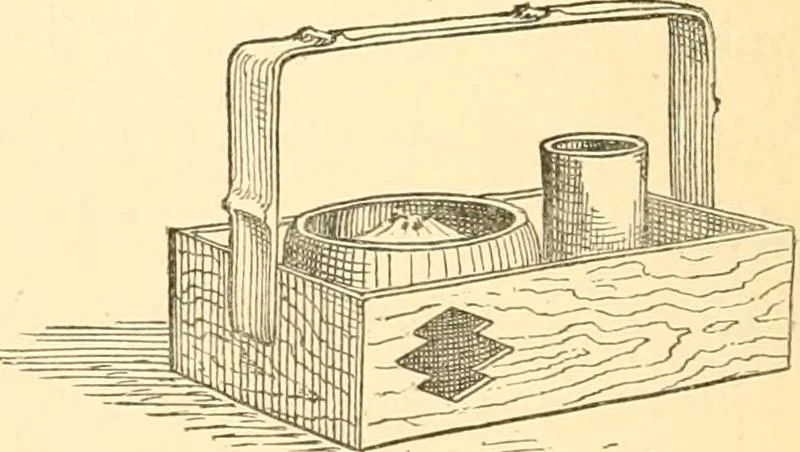 An illustration from Japanese homes and their surroundings, 1885, leaf 257
