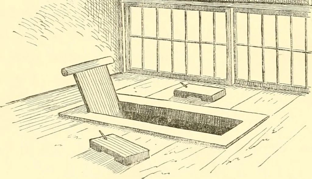 An illustration from Japanese homes and their surroundings, 1885, leaf 267