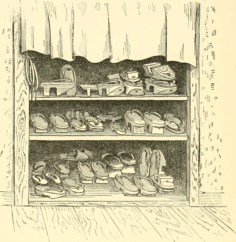 An illustration from Japanese homes and their surroundings, 1885, leaf 277