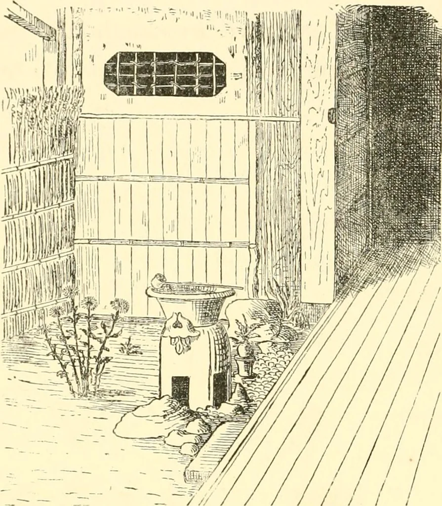 An illustration from Japanese homes and their surroundings, 1885, leaf 291