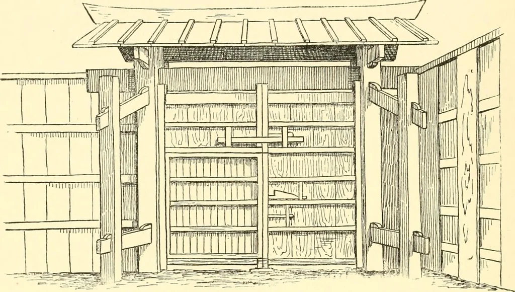 An illustration from Japanese homes and their surroundings, 1885, leaf 297