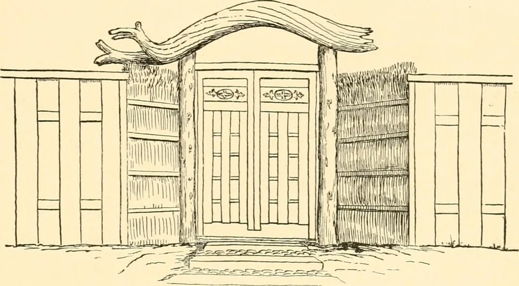 An illustration from Japanese homes and their surroundings, 1885, leaf 302