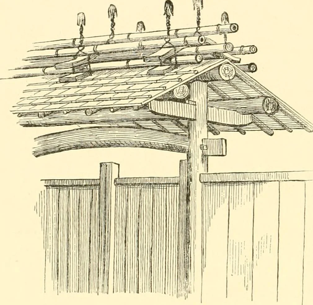 An illustration from Japanese homes and their surroundings, 1885, leaf 303